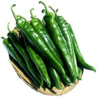 [韓国直輸入]青唐辛子　1kg（韓国食品、野菜）新鮮野菜 韓国産 直送 調味料 韓国料理 スープ 味噌汁 ラー…