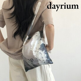 dayrium(デイリウム) Shoulder Bag Sand Stone カバン ショルダーバッグ エコバッグ ミニバッグ お散歩バッグ 韓国雑貨 韓国小物 デイリー使い 韓国 おしゃれ 小さめ 軽い かわいい【dayrium正規品】【楽天海外通販】