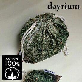 dayrium(デイリウム) ビッグビッグ ストリングポーチ XL /ディードウッド K-POUCH K-ポーチ 韓国雑貨 韓国小物 ポーチ 化粧ポーチ 旅行ポーチ 巾着 小物入れ 韓国 綿 【dayrium正規品】【0005】【楽天海外通販】