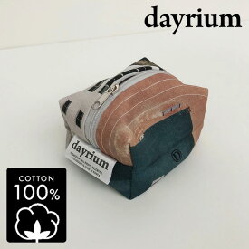 dayrium(デイリウム) ボックスポーチ / ベイクジム / Box Pouch / Bake gym K-POUCH K-ポーチ ジッパーポーチ 韓国小物 ミニポーチ 小物ポーチ 化粧ポーチ 旅行ポーチ 小物入れ ファブリック【0005】【楽天海外通販】