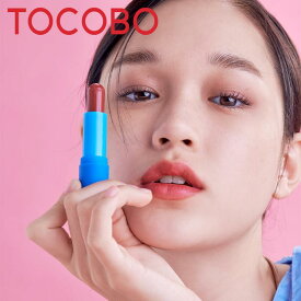 【国内配送】全3カラー TOCOBO(トコボ) パウダー クリーム リップバーム Powder Cream Lip Balm 3.5 g / 0.12 oz. 韓国コスメ リップバーム リップスティック 唇ケア リップトリートメント 保湿バーム リップケア ヴィーガンコスメ 敏感肌にも優しい【国内配送：ネコポス】