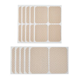 113-01 株式会社チャムグル ザ・パッチ 30枚入り W59xH43mm:20枚 W86xH59mm:10枚 かゆみ 関節まわり 丸型タイプ 足裏のケアに 遠赤外線 筋肉 腰 ひざ 手首 足首 指 肩 ふくらはぎ 負担 気になる部位 2種類のサイズ 大型 小型