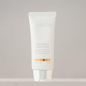 3-158-03 スキンソリューション セレシア バイオシールドサンクリーム 50ml 韓国コスメ 韓国スキンケア スキンケア 毎日のケア 韓国化粧品 フェイスケア 顔用 化粧下地 無香料 日焼け防止 アロエベラ リンゴ メンズ レディース