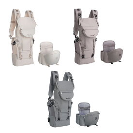 3_70_01 株式会社ラアン attiair ベビーキャリア＋ヒップシートキャリア＋ヒップシート 3色展開 新生児 抱っこ紐 メッシュ コットン 通気性 前向き 対面 出産祝い プレゼント ギフト 贈り物 海外製 夏 冬 赤ちゃん ママ マタニティ 子育て 出産準備 多機能 軽量