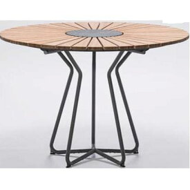 送料無料 サークルテーブル | ダイニング テーブル 食卓 つくえ 机 デザイナーズテーブル デザイン ガーデンテーブル ガーデンダイニング ティータイム テラス ウッドデッキ 外で ガーデン用テーブル