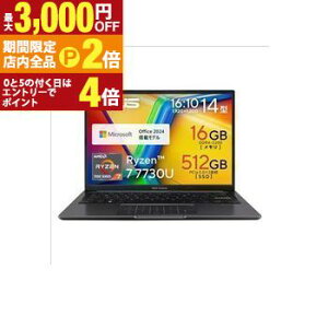 �y�ő�3,000�~OFF�N�[�|���L�E�S�i�|�C���g2�{�����Ԍ���z�G�[�X�[�X �m�[�gPC M1405YA-R7YAWS | ASUS �m�[�gPC Vivobook �C���f�B�[�u���b�N