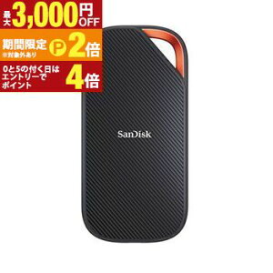 yő3,000~OFFN[|LI15 PT2{IzTfBXN |[^uSSD SDSSDE822T00J25 | SANDISK OtSSD |[^u Extreme PRO GNXg[ v 2TB USB4Ή SDSSDE82-2T00-J25