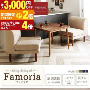 �y�ő�3,000�~OFF�N�[�|���L�EPT2�{�I�労�ӍՁz�_�C�j���O�Z�b�g | �\�t�@�_�C�j���O�Z�b�g 3�_�Z�b�g �e�[�u�� W75cm 1P�\�t�@ �����t�� �_�C�j���O�Z�b�g �\�t�@�Z�b�g �\�t�@ �\�t�@�[ �_