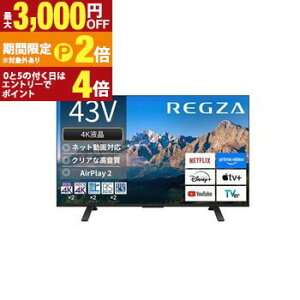 �y�ő�3,000�~OFF�N�[�|���L�EPT2�{�I�労�ӍՁz���� �e���r 43M550R | 43V�^ 4K�t���e���r Bluetooth�Ή� BS CS 4K�`���[�i�[����