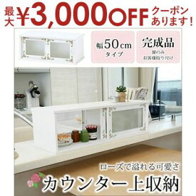 【最大3000円OFFクーポン※お買い物マラソン】カウンター上収納 | カウンター上 キッチン 収納 棚 ショーケース ガラスケース 収納ラック 収納棚 キッチン収納 カウンター上棚 カウンター上ラック