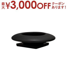 【最大3000円OFFクーポン※スーパーSALE】クラウディア 白/黒マット L S025LWh/MB（直径50cm×H13cm）（底穴あり/受皿付）（陶器製）（観葉鉢）