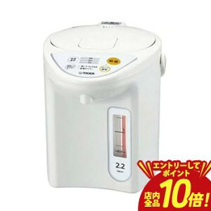 �y�G���g���[��P10�{�I�N�[�|���L�I�X�[�p�[SALE�z�^�C�K�[ �d�C�|�b�g PDR-G221 | TIGER PDR-G221-W �}�C�R���d���|�b�g 2.2L �z���C�g