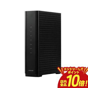 �y�G���g���[��P10�{�I�N�[�|���L�I�X�[�p�[SALE�z�G���R�� WiFi ���[�^�[ WRC-BE94XSD-B | elecom WRC-BE94XSD-B EasyMesh �e�@ Wi-Fi 7 11be 11ax IPv6�Ή� Windows mac���Ή� �u���b�N