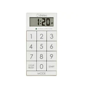 �h���e�b�N �L�b�`���^�C�}�[ T-617 | dretec �f�W�^���^�C�}�[�X�����L���[�u T-617WT �z���C�g