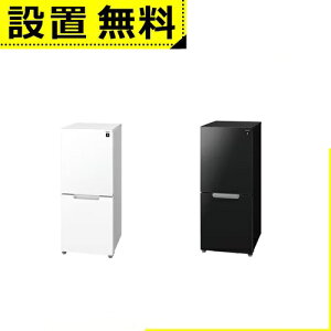 �S���ݒu���� �V���[�v �①�� SJ-GD15R | 2�h�A�h�A�①�� 152L ���E�t�փ^�C�v �s���A�u���b�N �N���A�z���C�g