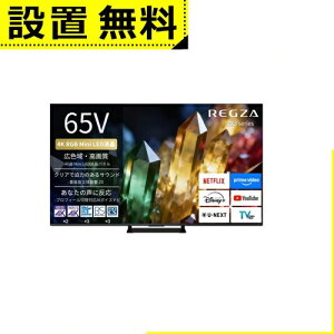 �S���ݒu���� ���O�U �t���e���r 65ZX3S | REGZA 65V�^ 4K RGB Mini LED�t���e���r �d�ቹ���̉��� ZX�̗p