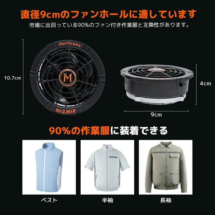 楽天市場】即日出荷\5日まで最大27%OFF⇒10,206円/ ファンバッテリー 