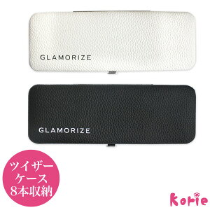 V!܂GNXe GLAMORIZE -TWEEZER CASE BLACKWHITE-icCU[P[X ubNzCgj [։