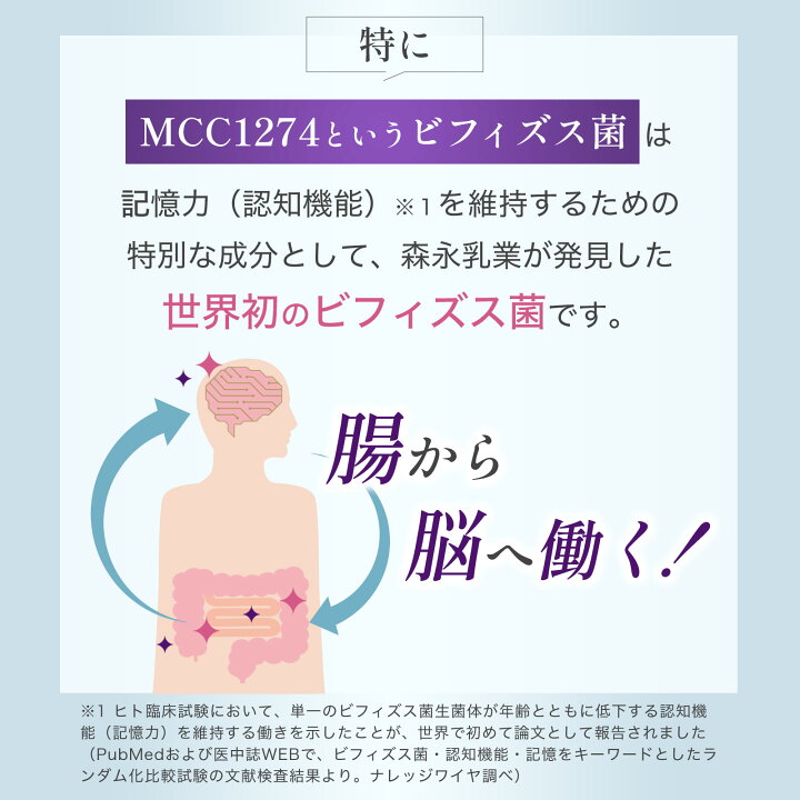 楽天市場】【定期お届けコース】KiokuBifi キオクビフィ ＜機能性表示 
