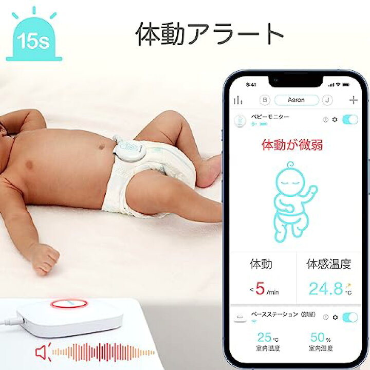 美品】Sense-U Pro Smart Baby Monitor 楽天市場】Sense-U Proベビー 