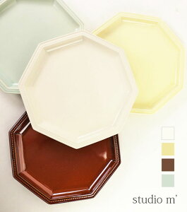 【2025年秋冬新作】スタジオエム studio m' 半磁器 角皿 ガティプレート・GATISPLATE-2732502(レディース)(1F-W)(雑貨・インテリア)