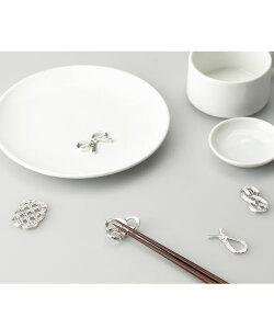 能作/NOUSAKU(ノウサク)錫製 箸置 カトラリーレスト 結び 5ヶ入り・CHOPSTICK-K-4702301(レディース)(1F-W)(■■)