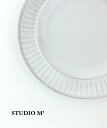 スタジオ エム studio m' 陶器 プレート お皿 グリーズ 170プレート・GRISEPLATE170-2732502(レディース)(1F-W)