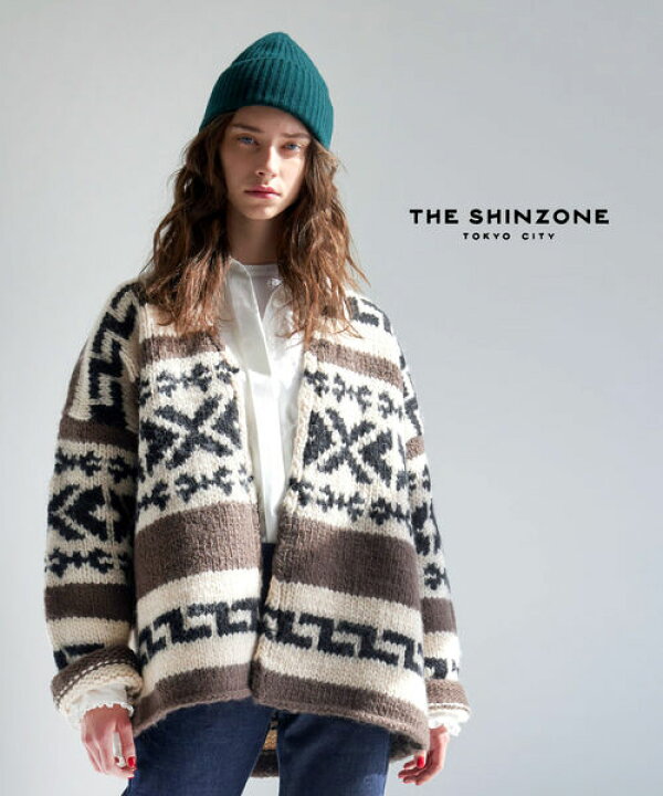 楽天市場】ザ シンゾーン カーディガン セーター GRAY THE SHINZONE 
