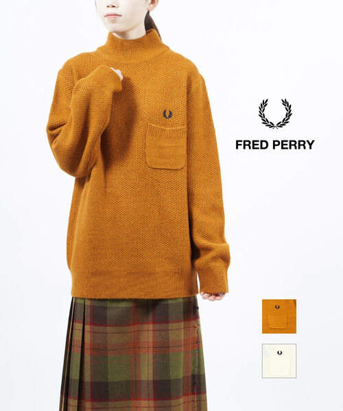 【楽天市場】FRED PERRY(フレッドペリー) モックネック ニット