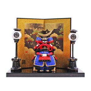 錦彩出世甲冑飾り端午の節句 こどもの日 節句人形 薬師窯 カネ三商店