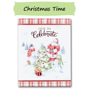 LANGクリスマスカード輸入 クリスマスカード メッセージカード 二つ折り 封筒付き ラング