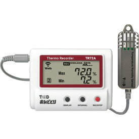 T&D 温湿度記録計 おんどとり（無線LAN） TR72A-S