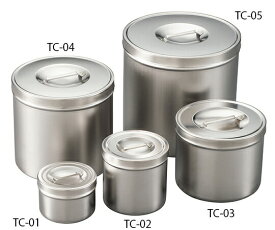 湿布缶（ステンレス製） 0.5L TC-02