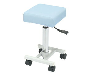 スリムスツール ライトブルー 260×260×485〜680mm CS-BL