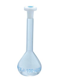 PP栓付メスフラスコ（ISOLAB） 100mL　3-341-0363