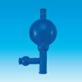 安全ピペッター ゴム製 50mL 青 ブルー