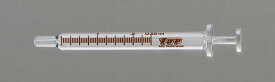 トップ 硝子注射筒 1入 ガラス先 0.5ml 微量用