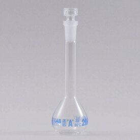 ISOLAB メスフラスコ 白 20ml