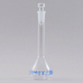 ISOLAB メスフラスコ 白 50ml