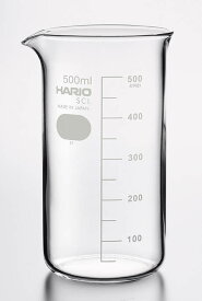 ハリオ トールビーカー 500mL 目安目盛入 HARIO TB-500