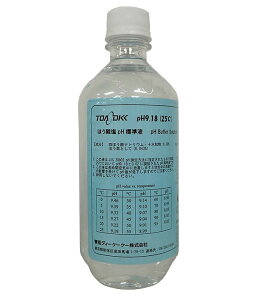 pH�W���t pH9.18 �ق��_�� 500mL 143F193 ����DKK�@TOA