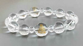 高野山開山1200年「空海」水晶ブレスレット・彫刻水晶2個