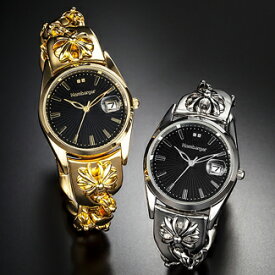 【すぐに使える10％OFFクーポン】オムバーガー ガイアール腕時計 【送料無料】 人気スイスブランドHombarger（オムバーガー）よりこだわりの腕時計！文字盤には天然ダイヤモンドを2石使用した高級感漂う自信作！