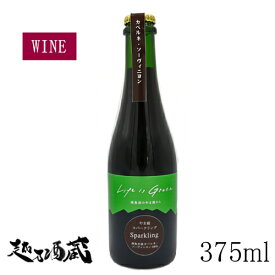 やま庭にごり スパークリングワイン カベルネ・ソーヴィニヨン2020 赤 375ml 【エル・グリーンファーム】日本 新潟県南魚沼市