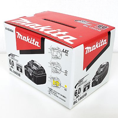 マキタ makita 純正 リチウムイオンバッテリ 18V 6.0Ah BL1860B 最新モデル 雪マーク入