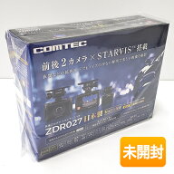 【中古】【未開封】COMTEC/コムテック ドライブレコーダー ZDR027 前後2カメラ STARVIS搭載
