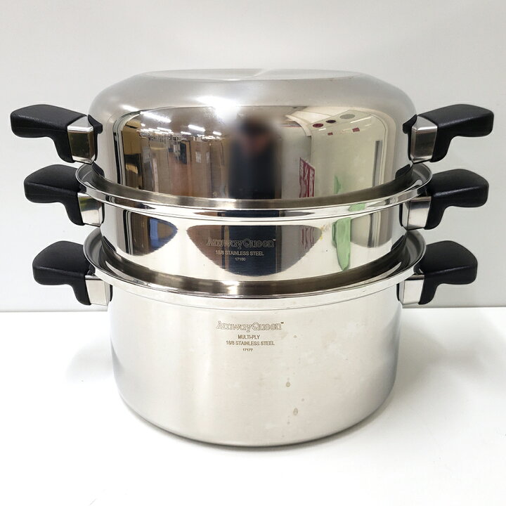 楽天市場】【中古】【I0613-5】 アムウェイ クィーン 6Lシチューパン 