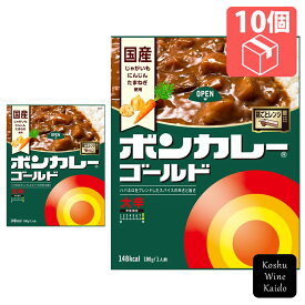 大塚食品ボンカレーゴールド 大辛 180g×10個(4901150112390)【インスタント食品/レトルトカレー】