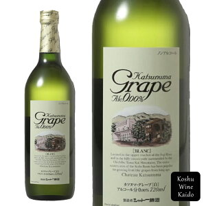 �V���g�[����Katsunuma Grape Blanc�i�m���A���R�[�����C���j720ml (4941495010067)�y�m���A���R�[������/���C���e�C�X�g�����z