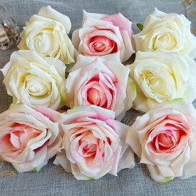 コサージュ用造花10個★送料無料★ 薔薇造花 髪飾り用造花 アクセサリー用造花 コサージュ材料 手芸用品 デコパージュ diy 造花 お花 花モチーフ ウエディング 手芸材料 素材 資材 フラワー 花 壁掛けの部品 結婚 装飾用
